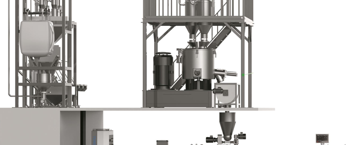Automatic Mixing Batching System 1200x500